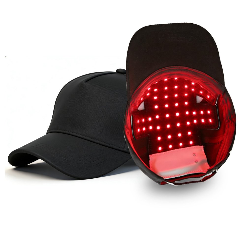 LED Red Light Heating Massage Hair-Boosting Cap - الصورة 2