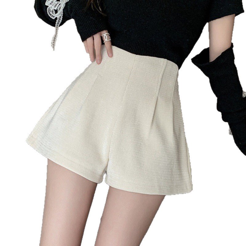 New High-waisted Slimming Corduroy Wide-leg Bootcut Pants For Outerwear - الصورة 4