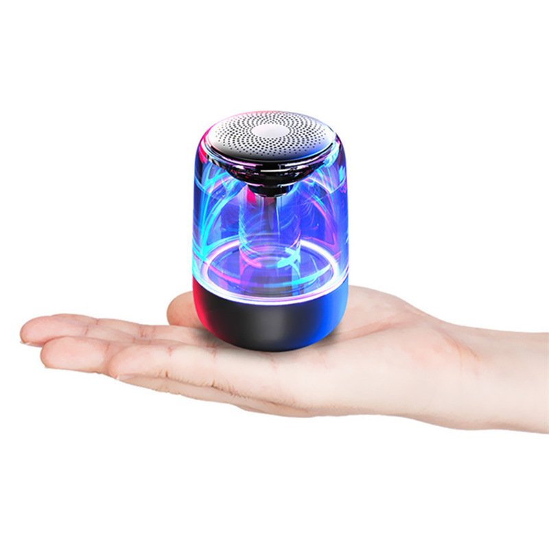 Portable Speakers Bluetooth Column Wireless Bluetooth Speaker Powerful Bass Radio with Variable Color LED Light - الصورة 2