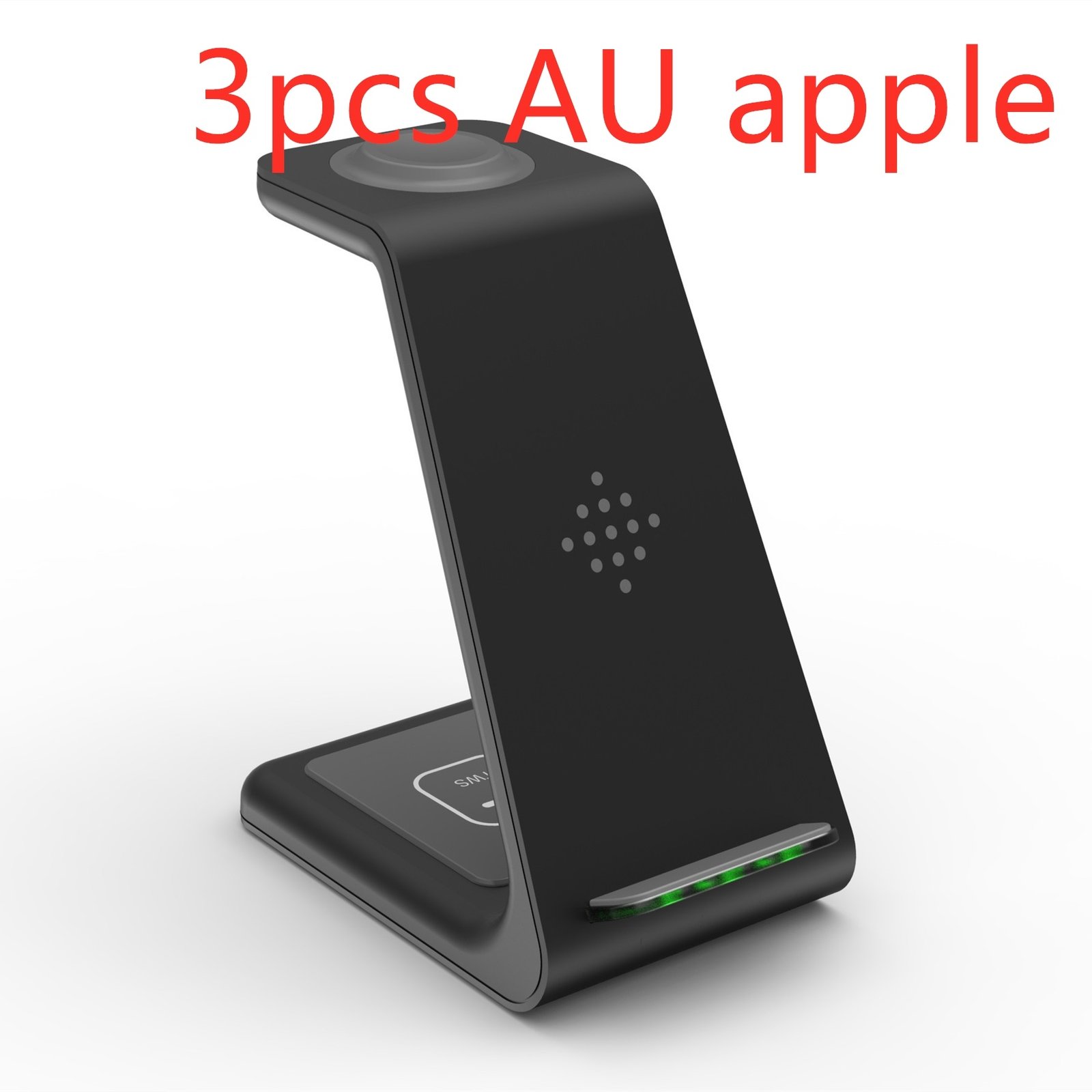 3 In 1 Fast Charging Station Wireless Charger Stand Wireless Quick Charge Dock For Phone Holder - الصورة 3