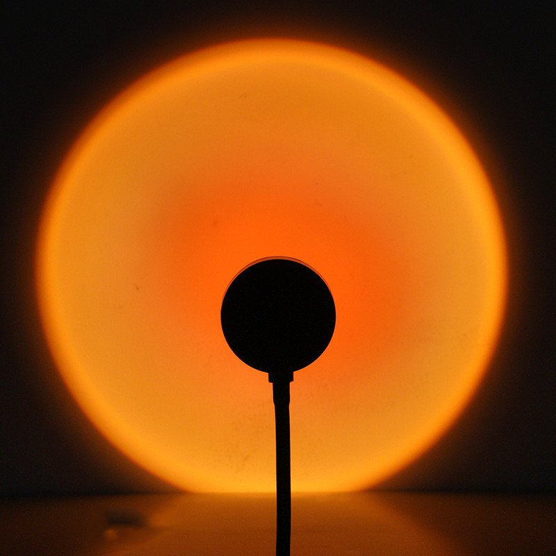 Sunset Projection Lamp Sunset Projector Night Light Wall Decoration Lighting - الصورة 6