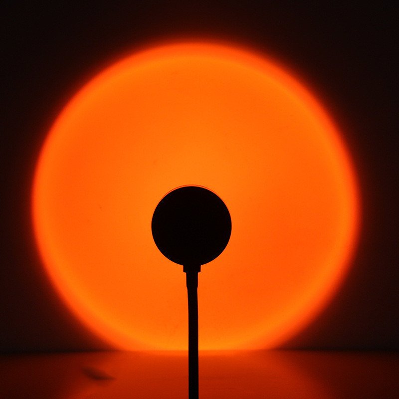 Sunset Projection Lamp Sunset Projector Night Light Wall Decoration Lighting - الصورة 10
