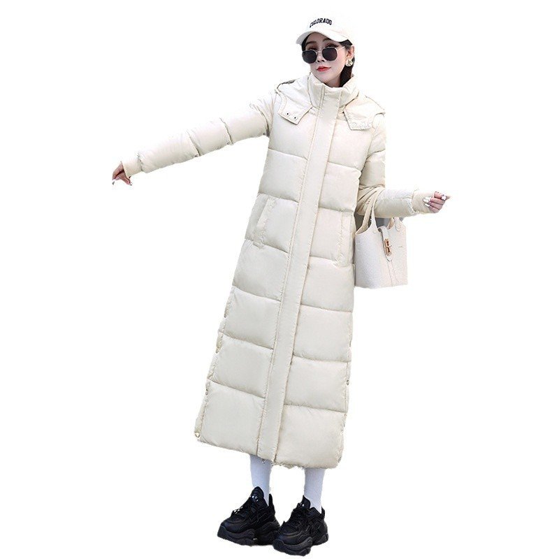 Women's Korean-style Loose-fitting Long Coat For Autumn And Winter - الصورة 7