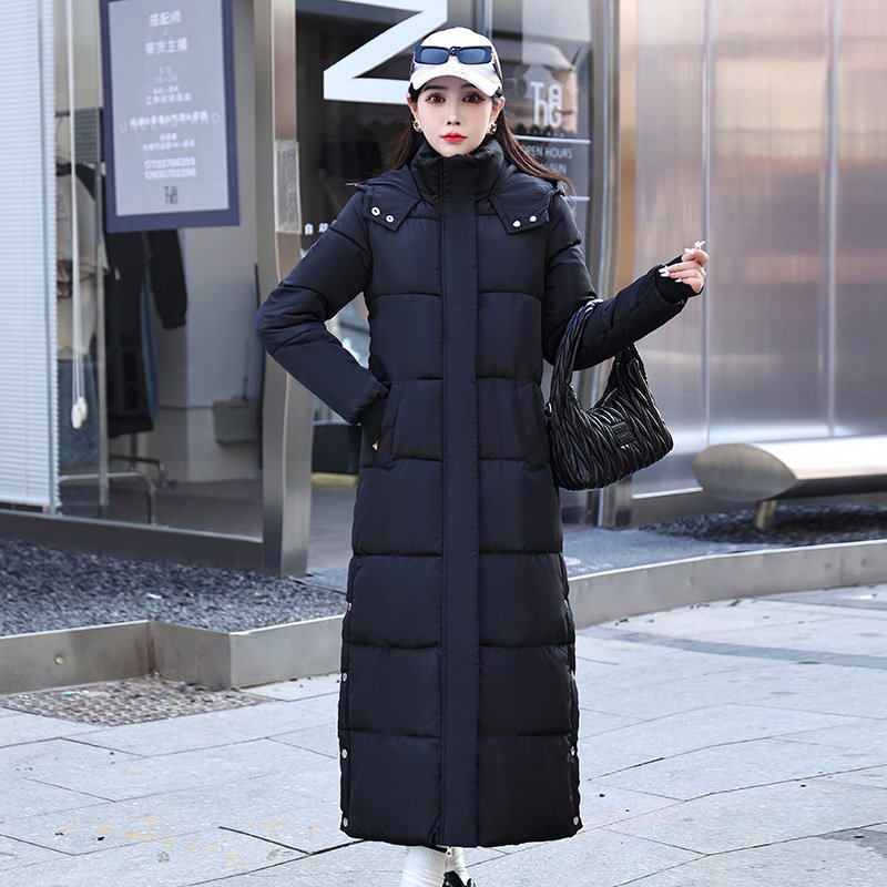 Women's Korean-style Loose-fitting Long Coat For Autumn And Winter - الصورة 6