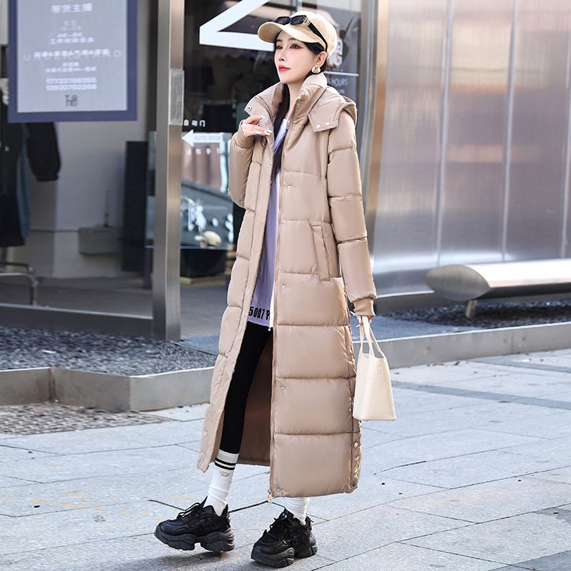 Women's Korean-style Loose-fitting Long Coat For Autumn And Winter - الصورة 4