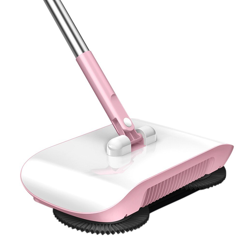 Hand Push Sweeper Household Broom Dustpan Mop Floor All-in-one Machine Gift Mop Sweeper - الصورة 7