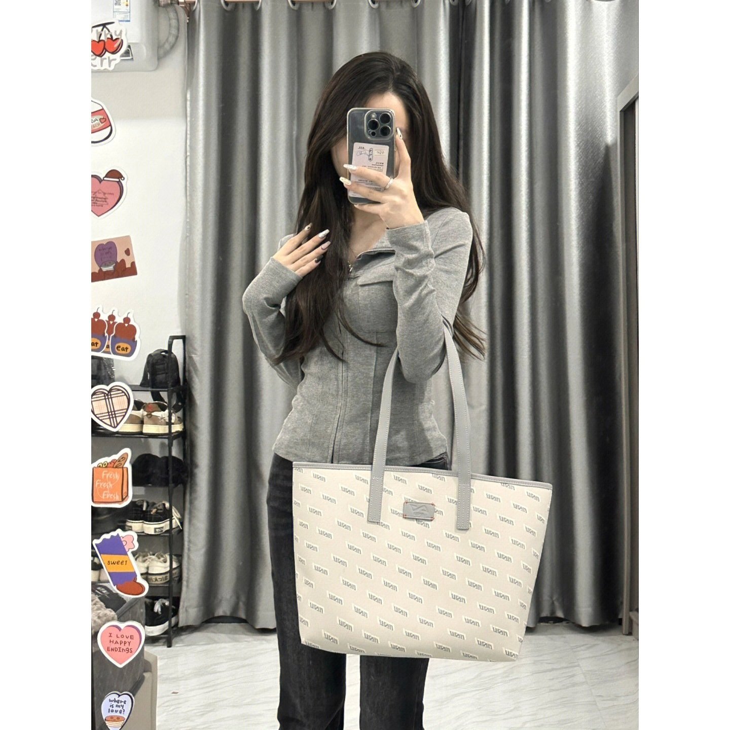 Fitted-waist, Stand-collar Ribbed Cardigan For Women - الصورة 2