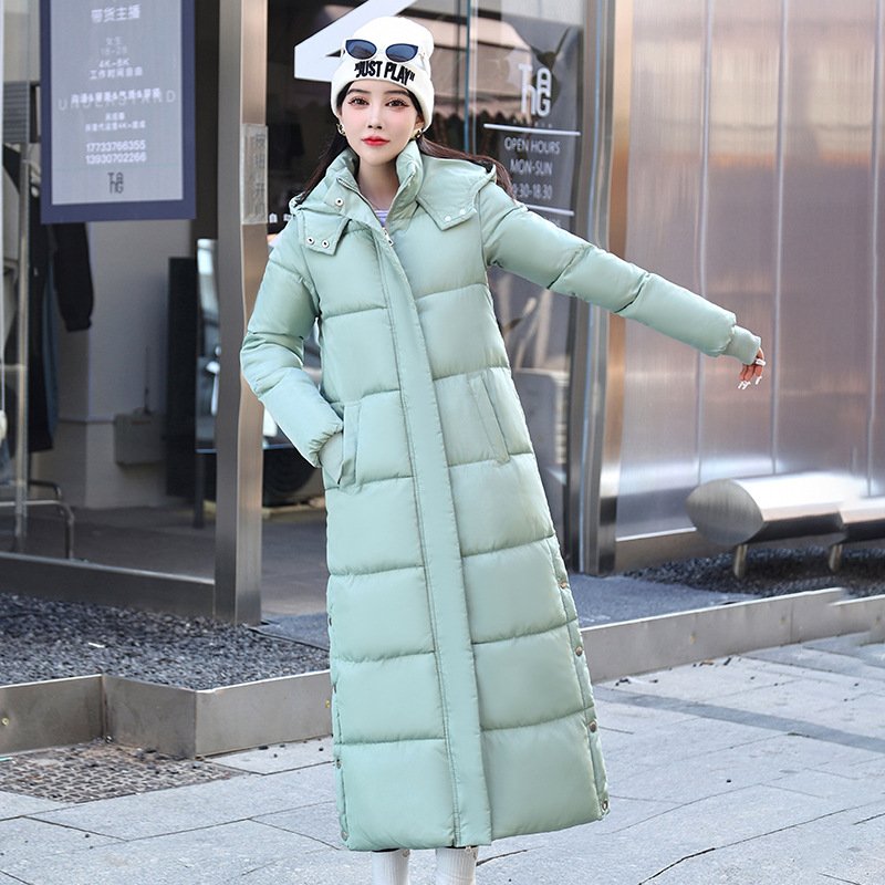 Women's Korean-style Loose-fitting Long Coat For Autumn And Winter - الصورة 3