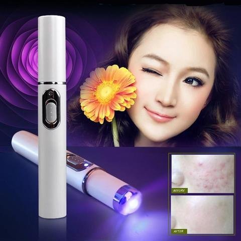 Blue Light Therapy Acne Laser Pen Soft Scar Wrinkle Removal Treatment Device Skin Care Beauty Equipment - الصورة 2