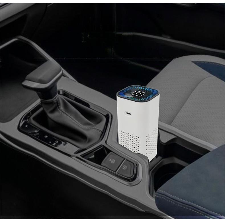 Car Air Purifier Portable Negative Ion Generator Remove Formaldehyde Dust Smoke Air Freshen Washer For Home Car - الصورة 4