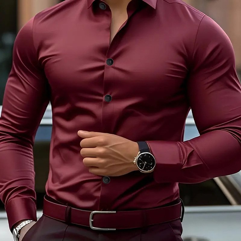 Women's Business Spring Autumn Thin Large-size Shirt - الصورة 6