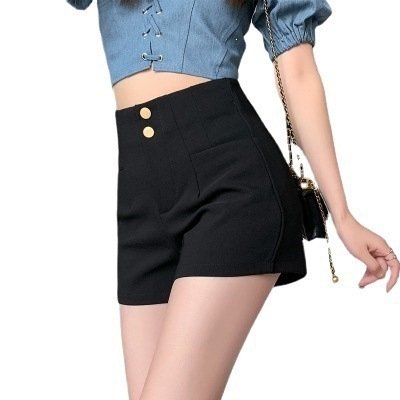 High-waisted Straight-leg Shorts For Women - الصورة 5