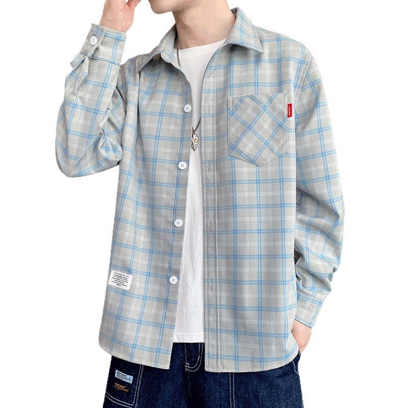 Autumn Mens Trendy Loose-fitting Versatile Top - الصورة 3