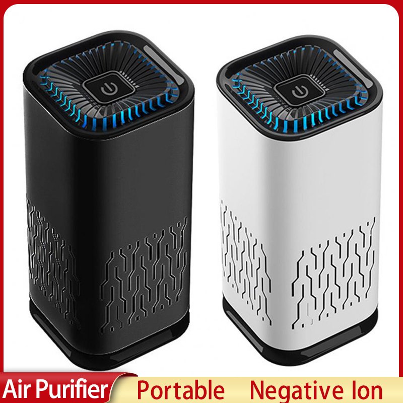 Car Air Purifier Portable Negative Ion Generator Remove Formaldehyde Dust Smoke Air Freshen Washer For Home Car - الصورة 9