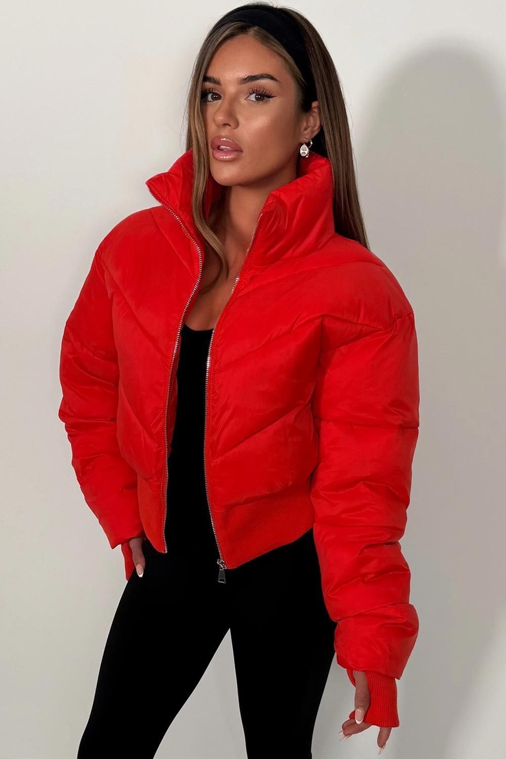 New Autumnwinter Short Stand-collar Puffer Jacket For Women - الصورة 7