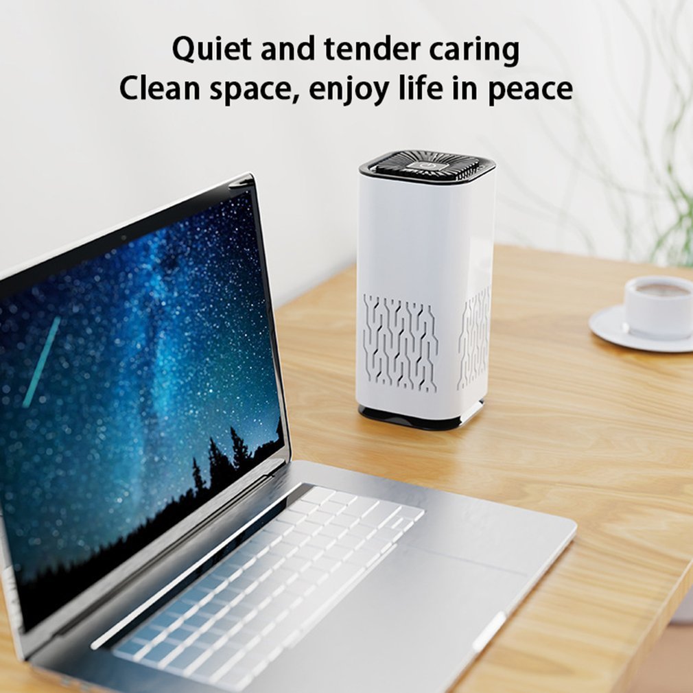 Car Air Purifier Portable Negative Ion Generator Remove Formaldehyde Dust Smoke Air Freshen Washer For Home Car - الصورة 7