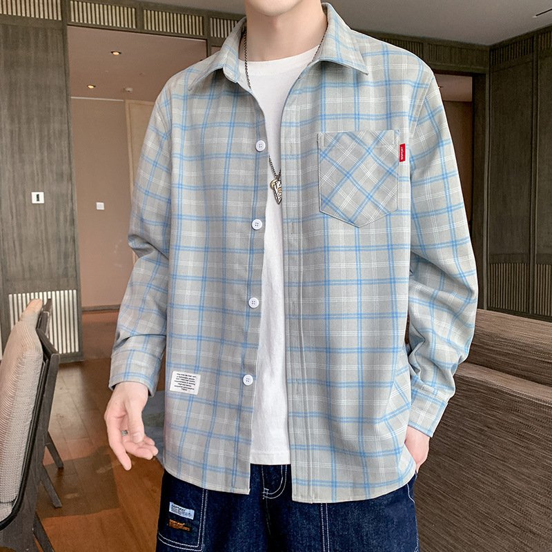 Autumn Mens Trendy Loose-fitting Versatile Top - الصورة 2