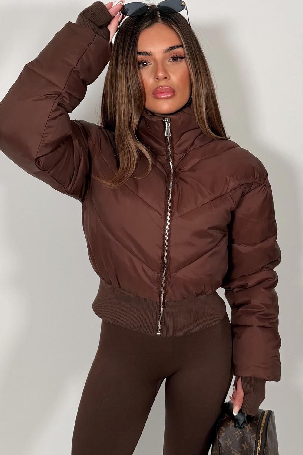 New Autumnwinter Short Stand-collar Puffer Jacket For Women - الصورة 5