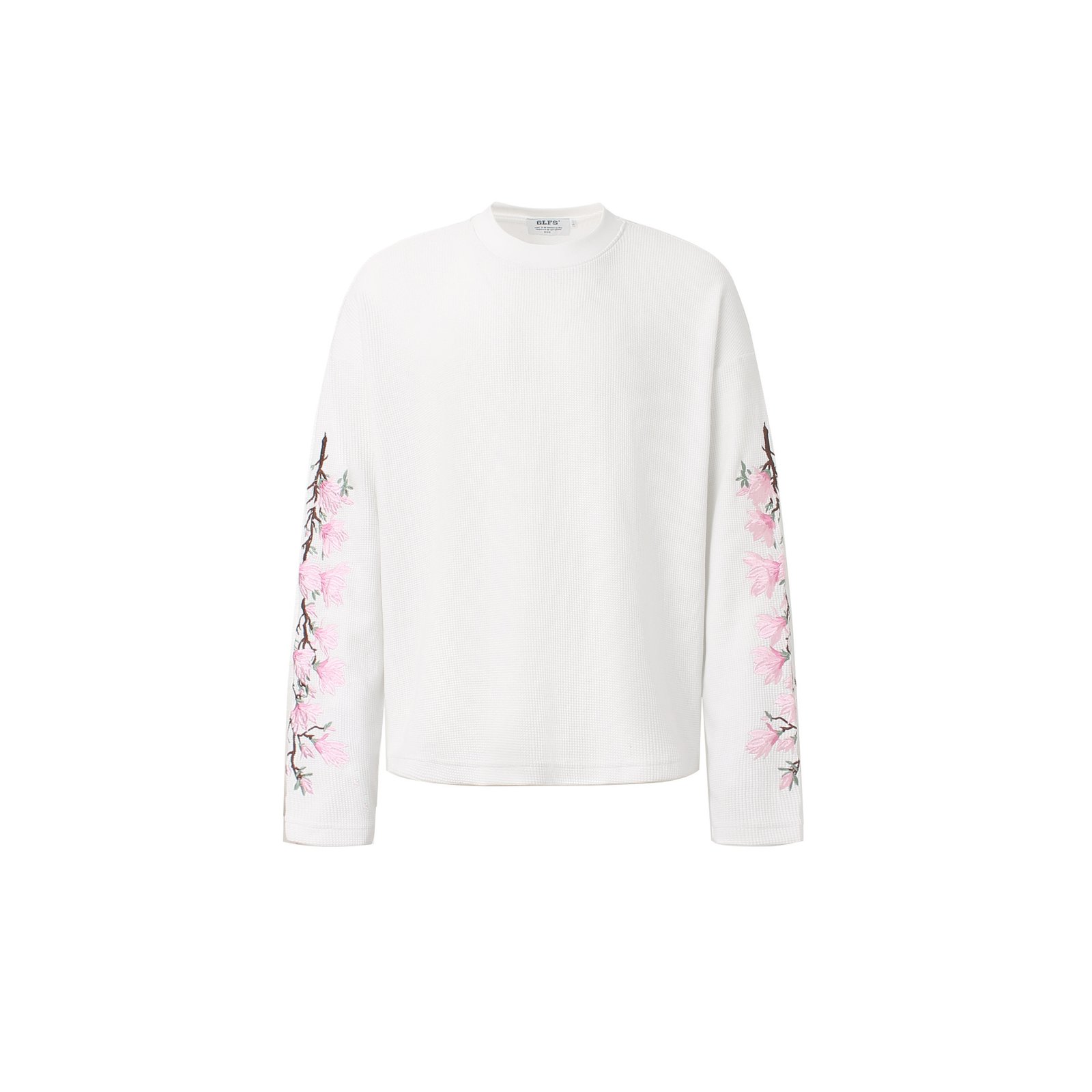 New Chinese-style Casual Floral Embroidered Mens Long-Sleeve T-Shirt - الصورة 3