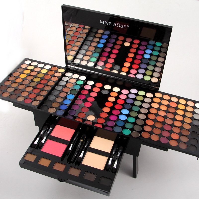 180 Colors Eyes Shadow Blush Set Personalized Piano-shaped Makeup Palette Box - الصورة 5