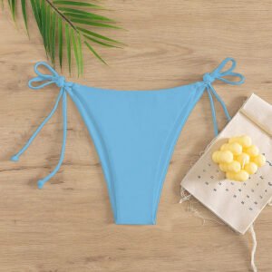 Beach Hot Spring Lace-up Swim Briefs
